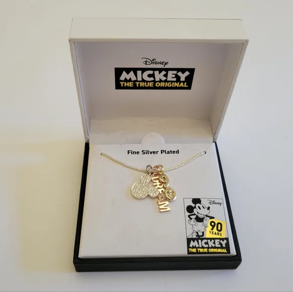Mickey 90th hotsell anniversary necklace